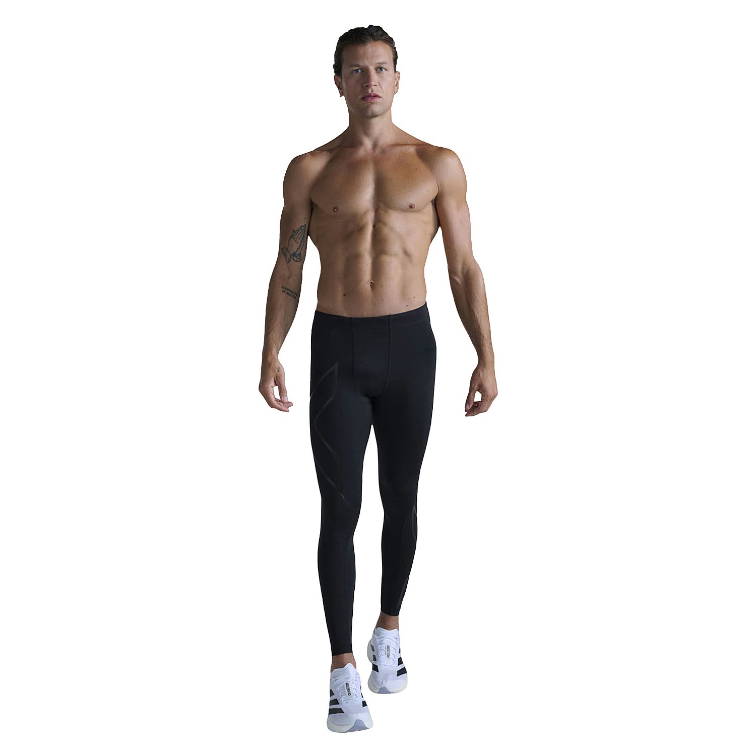 141837-2XU-MCS-Run-Compressie-tights-Black-heren-afbeelding-1