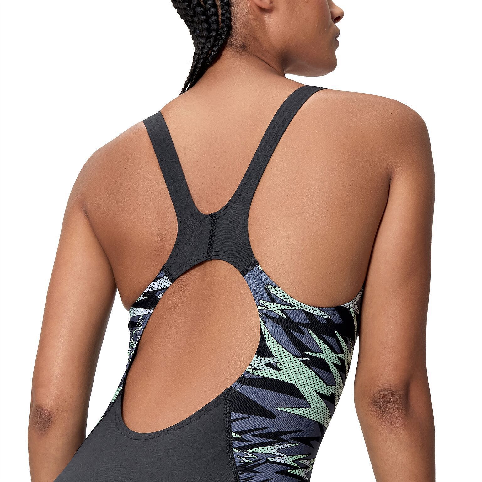 143533-Speedo-Hyperboom-Splice-Muscleb-badpak-zwartgroen-dames-afbeelding-3