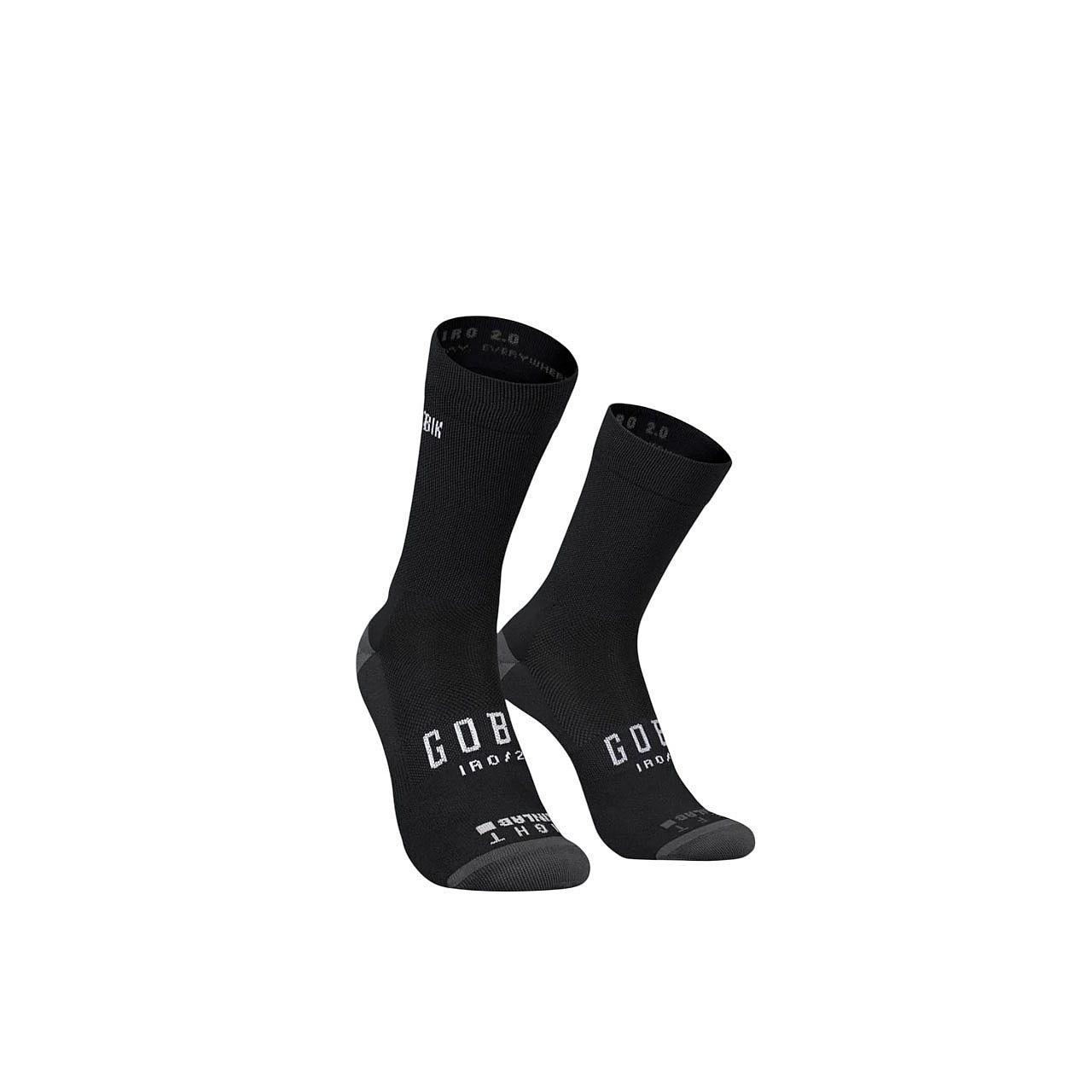 114125-Gobik-IRO-2.0-Sokken-unisex-zwart-afbeelding-1