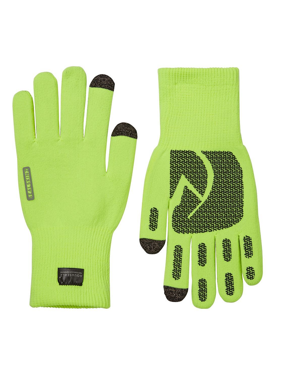 47386-SealSkinz-Anmer-Ultra-grip-knitted-fietshandschoenen-neon-geel-afbeelding-1