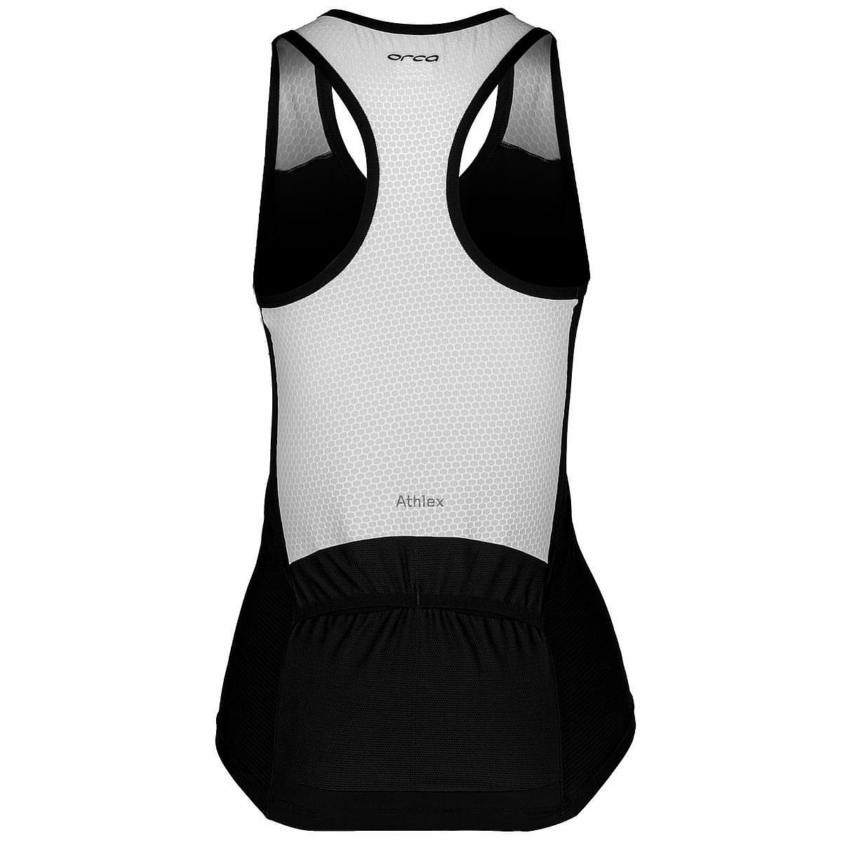 85077-Orca-Athlex-tri-top-mouwloos-zwartwit-dames-afbeelding-2