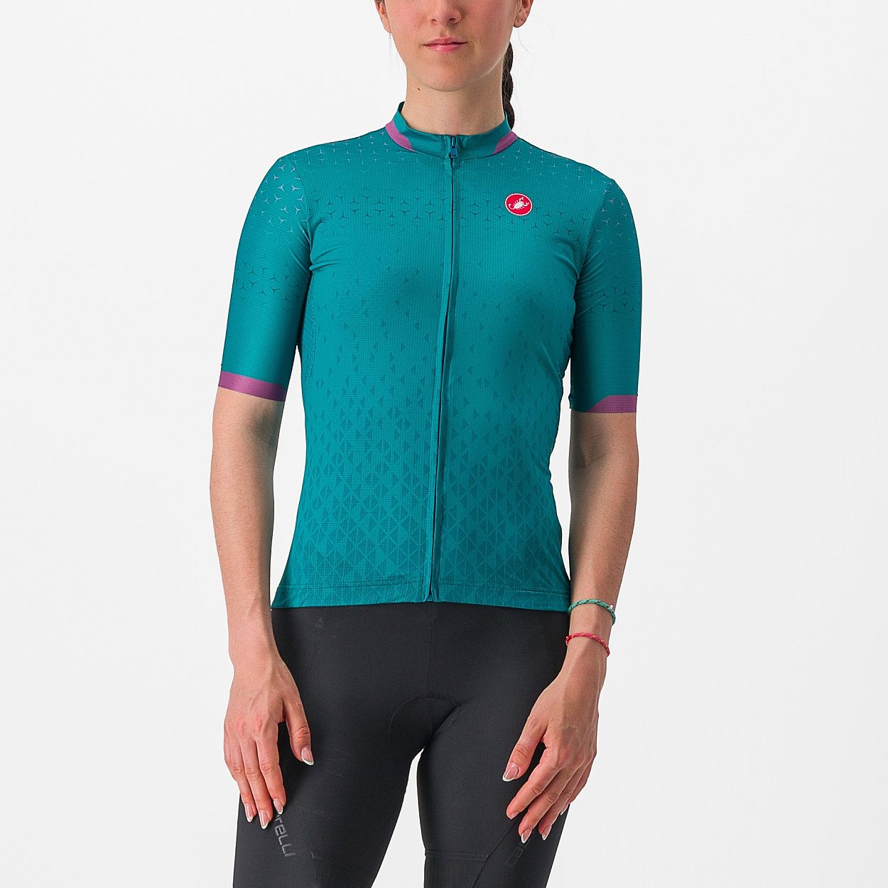 87766-Castelli-Pezzi-fietsshirt-korte-mouw-groen-dames-afbeelding-1