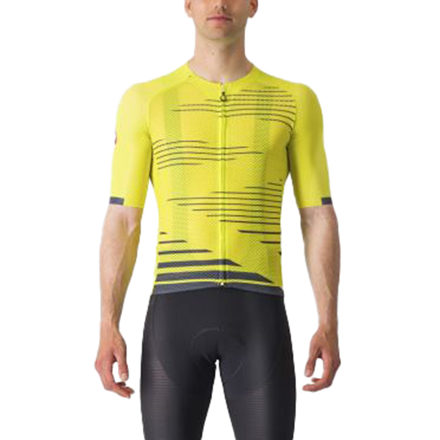 98364-Castelli-Climbers-4.0-korte-mouw-fietsshirt-geelzwart-heren-afbeelding-1
