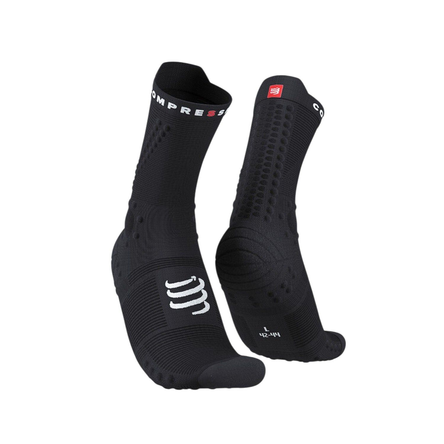 78617-Compressport-Pro-racing-V4-Trail-hardloopsokken-zwart-afbeelding-1