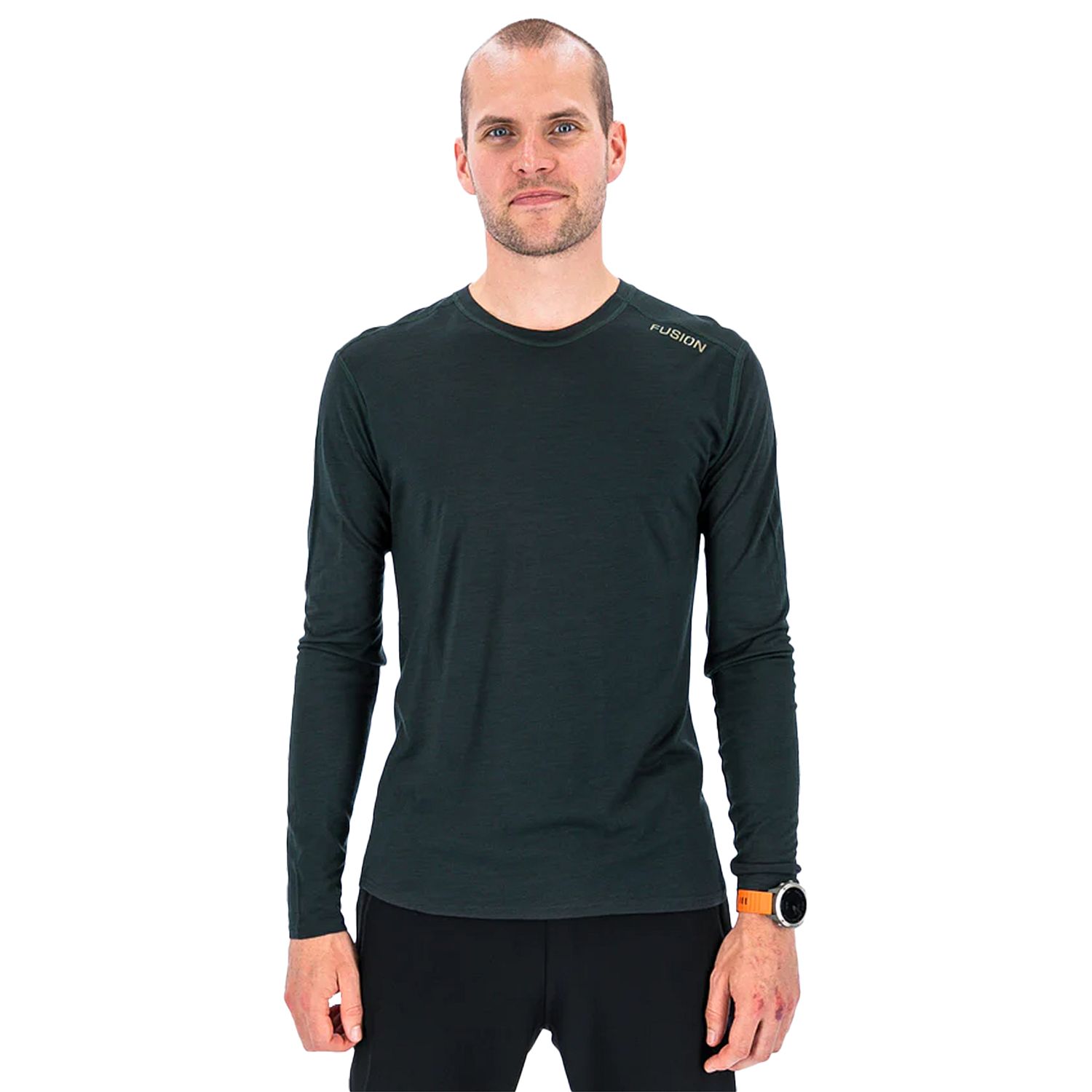 95030-Fusion-Merino-150-LS-Shirt-groen-heren-afbeelding-1