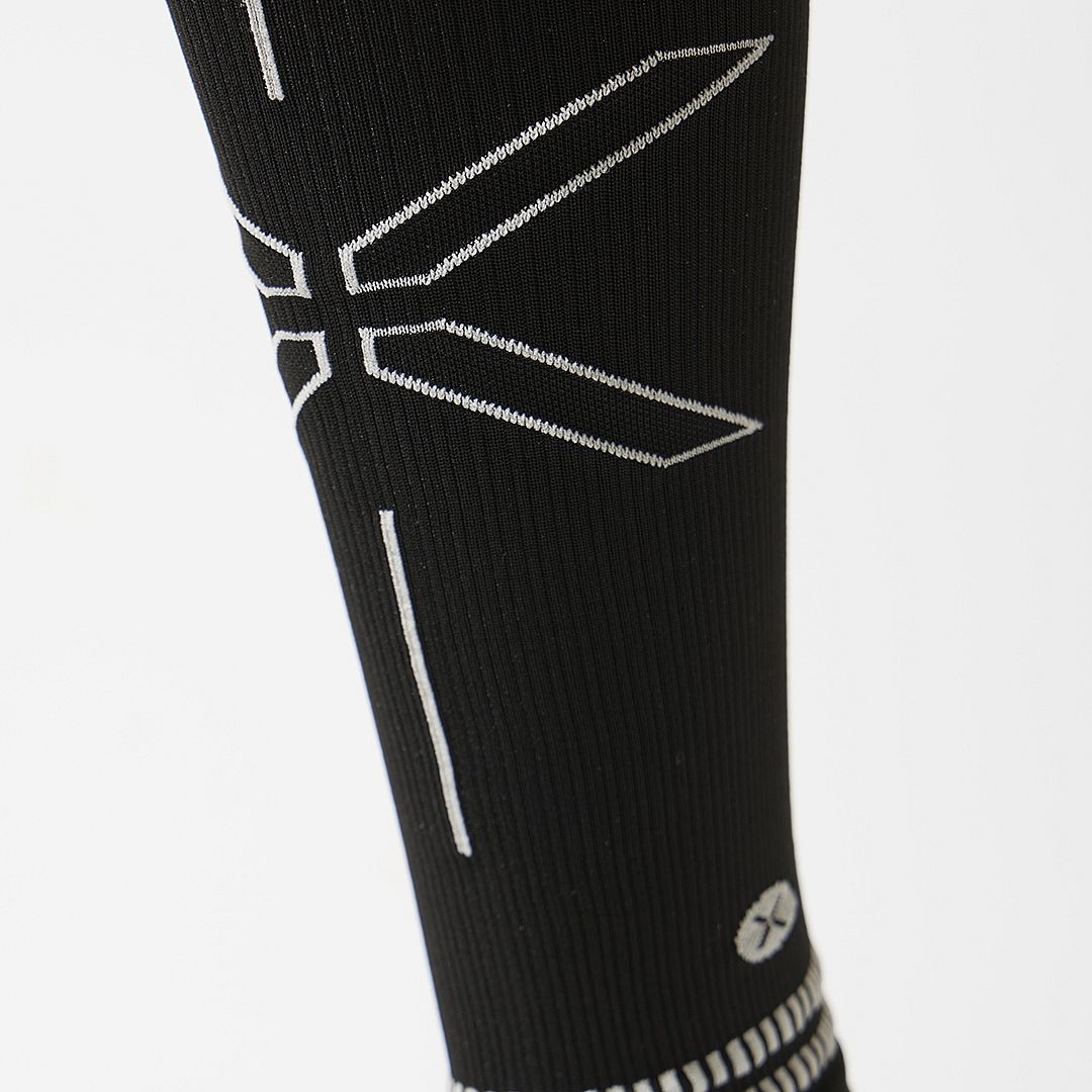116136-Stox-Running-Calf-sleeves-zwartlicht-grijs-heren-afbeelding-4