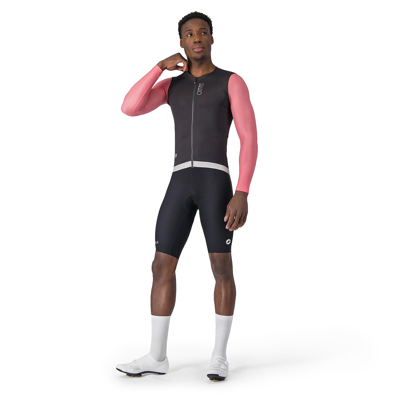 140615-Castelli-corretto-ls-jersey-blackrosa-giro-silver-moon-heren-afbeelding-1