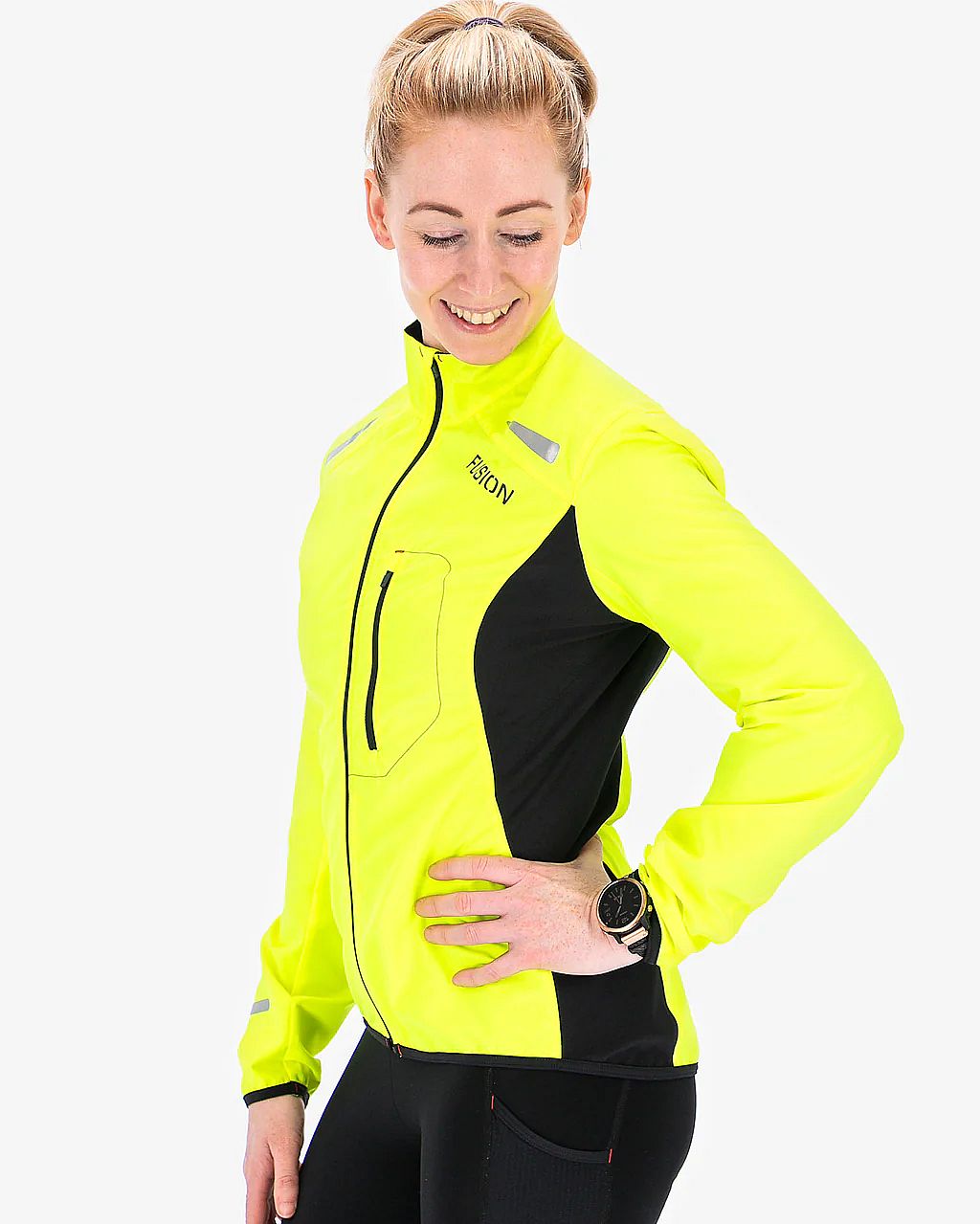 94509-Fusion-S1-Run-Jacket-geel-dames-afbeelding-4