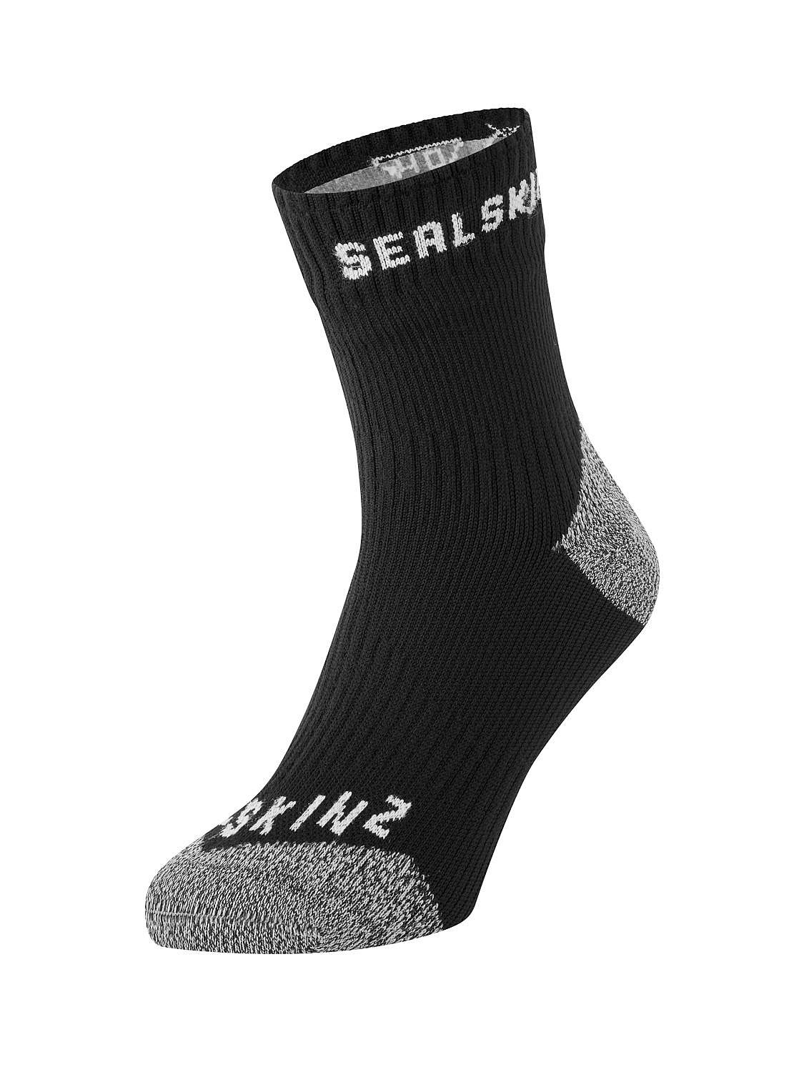 47206-Sealskinz-Dunton-All-weather-fietssok-met-Hydrostop-zwartgrijs-afbeelding-2