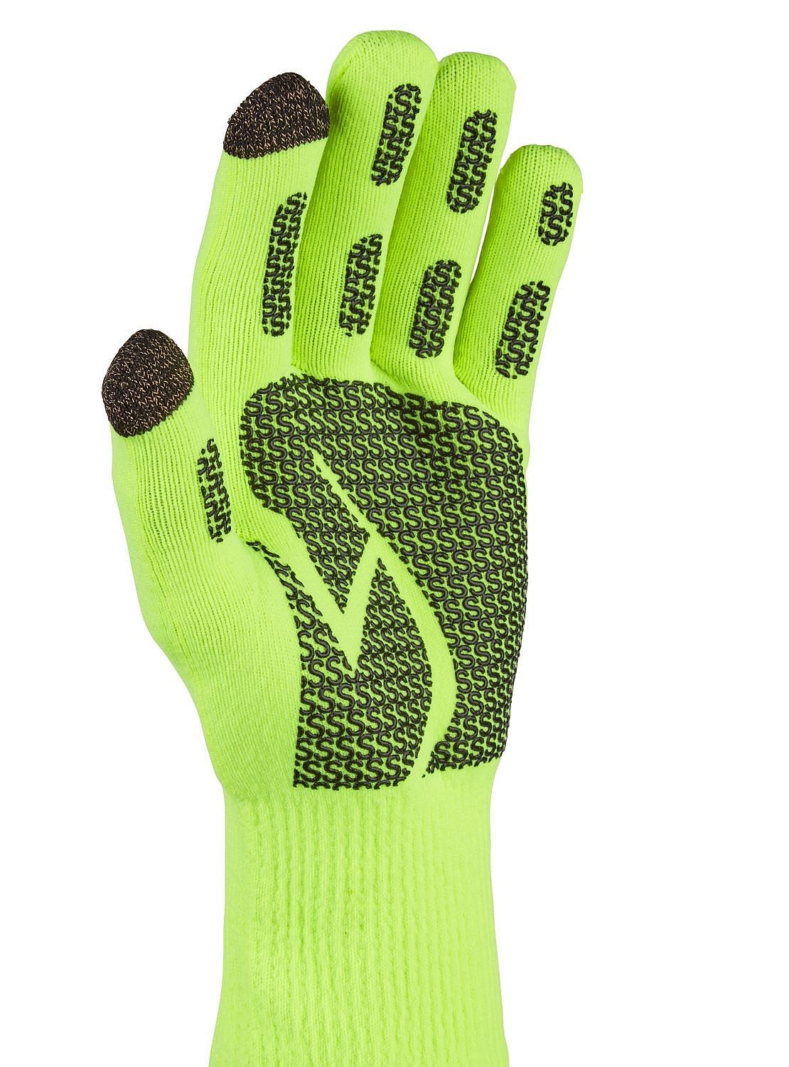 47386-SealSkinz-Anmer-Ultra-grip-knitted-fietshandschoenen-neon-geel-afbeelding-2