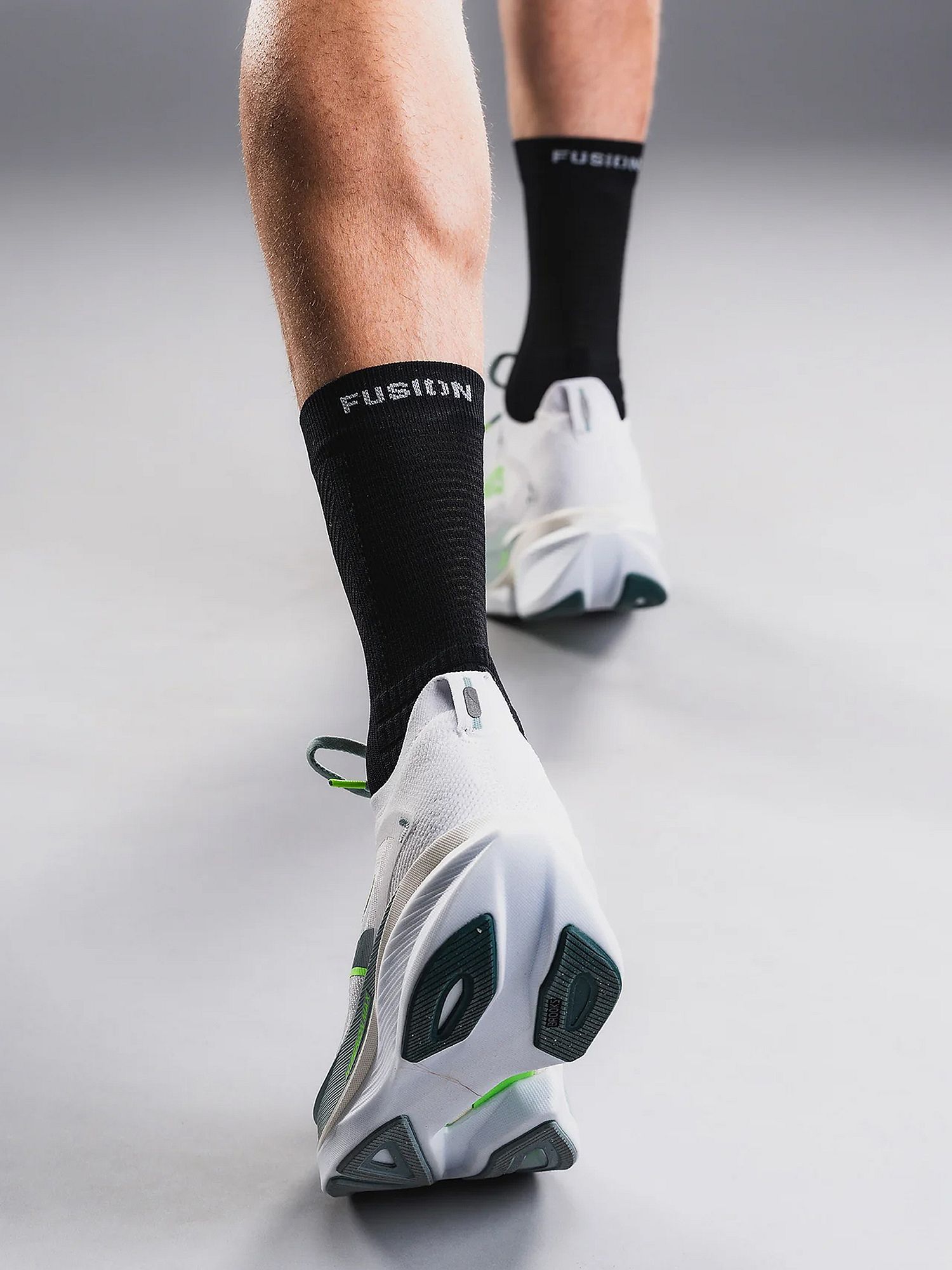 144574-Fusion-Tempo-Pro-Run-Sock-unisex-zwart-afbeelding-2