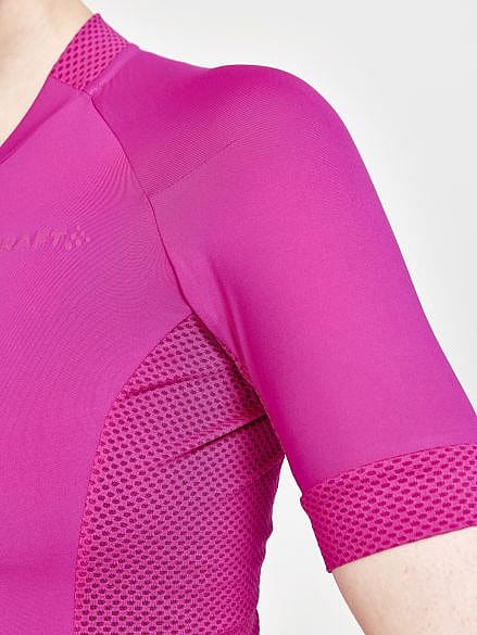 78338-Craft-Advanced-Endurance-fietsshirt-korte-mouw-neon-roze-dames-afbeelding-7