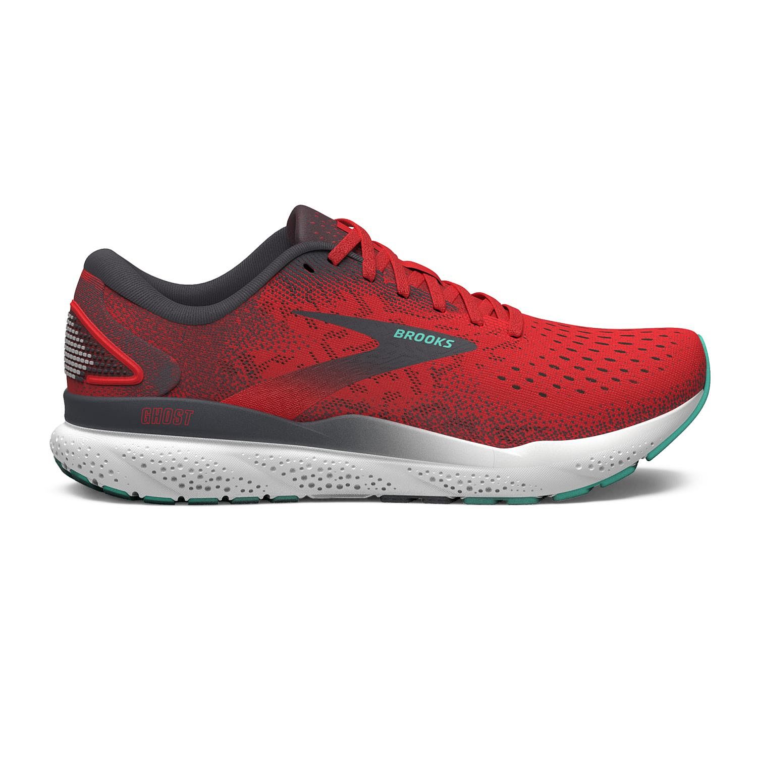 1104181D623-Brooks-Ghost-16-hardloopschoenen-roodzwartwit-heren-afbeelding-1