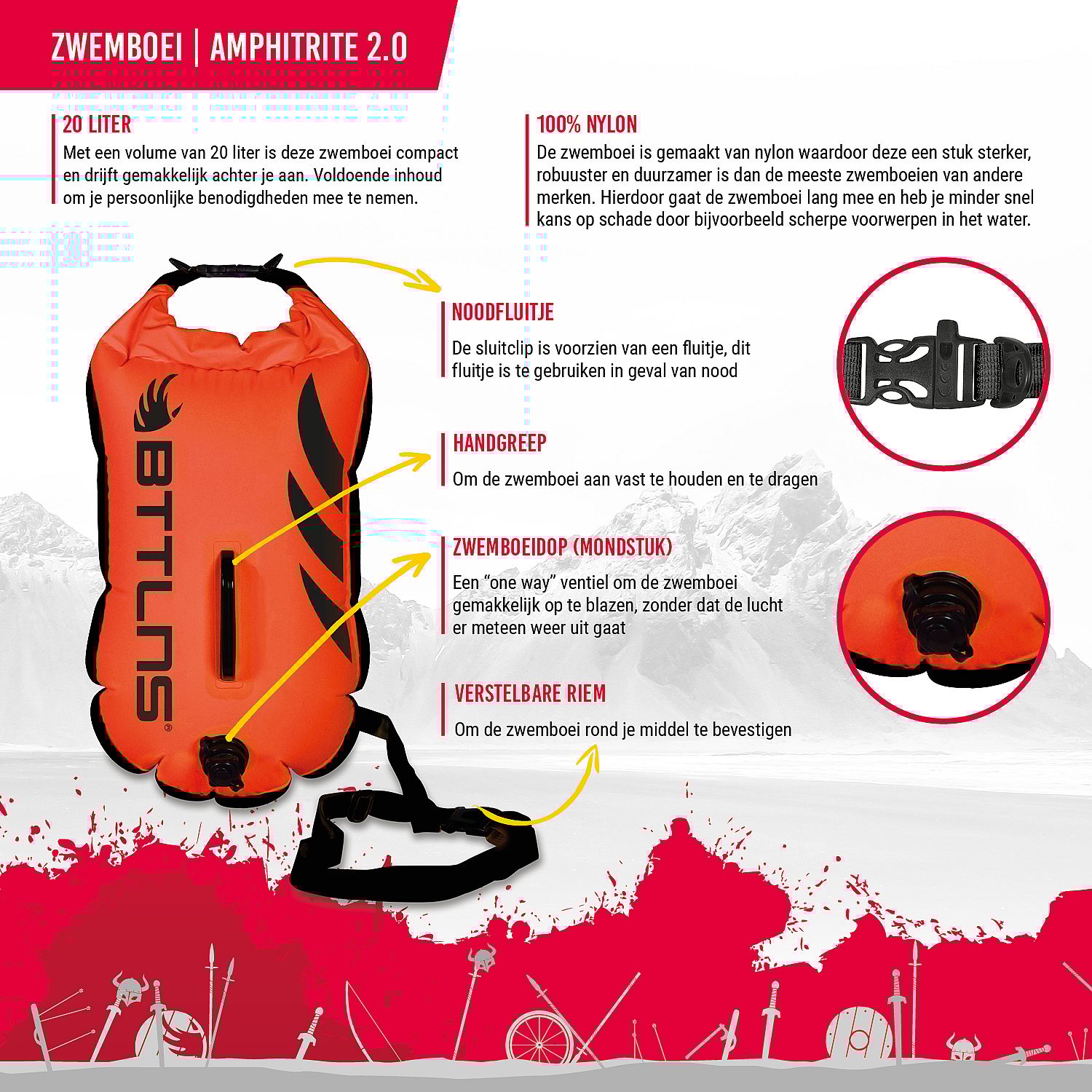 100001-BTTLNS-Amphitrite-2.0-zwemboei-20-liter-oranje-afbeelding-3