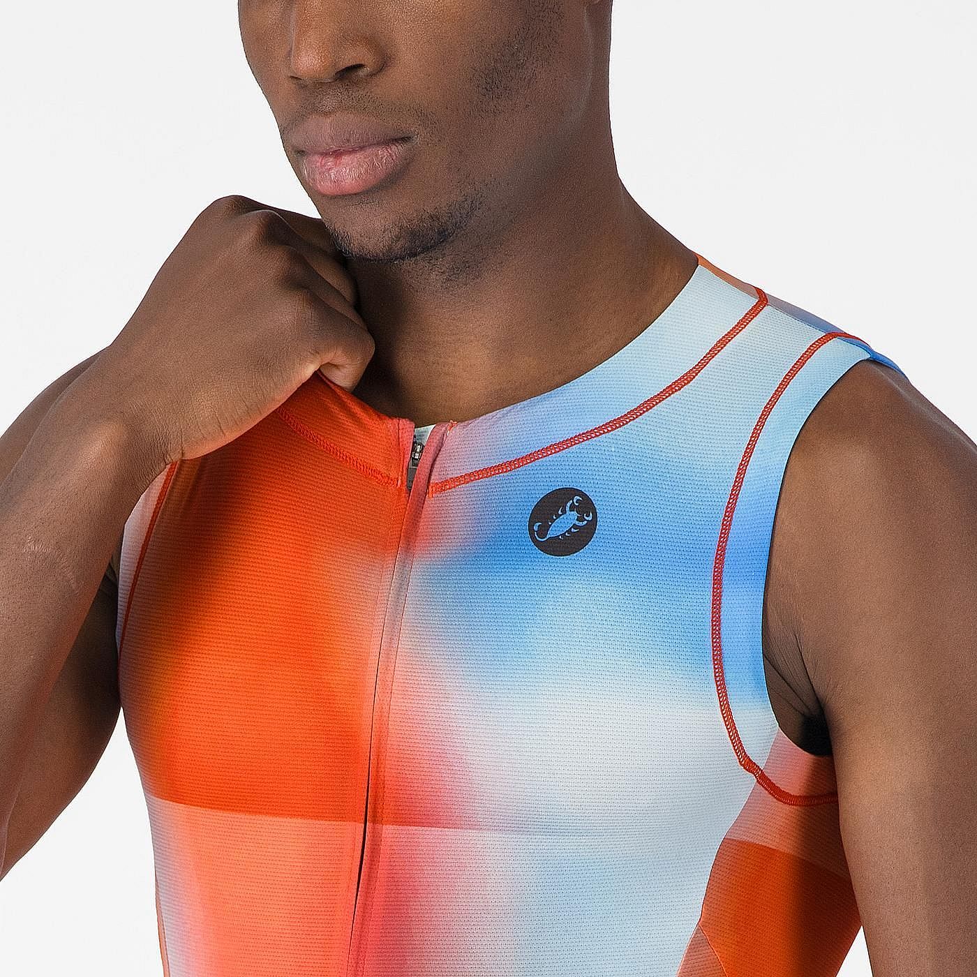 143359-Castelli-free-sanremo-3-suit-sleeveless-paprikawinter-sky-black-heren-afbeelding-4