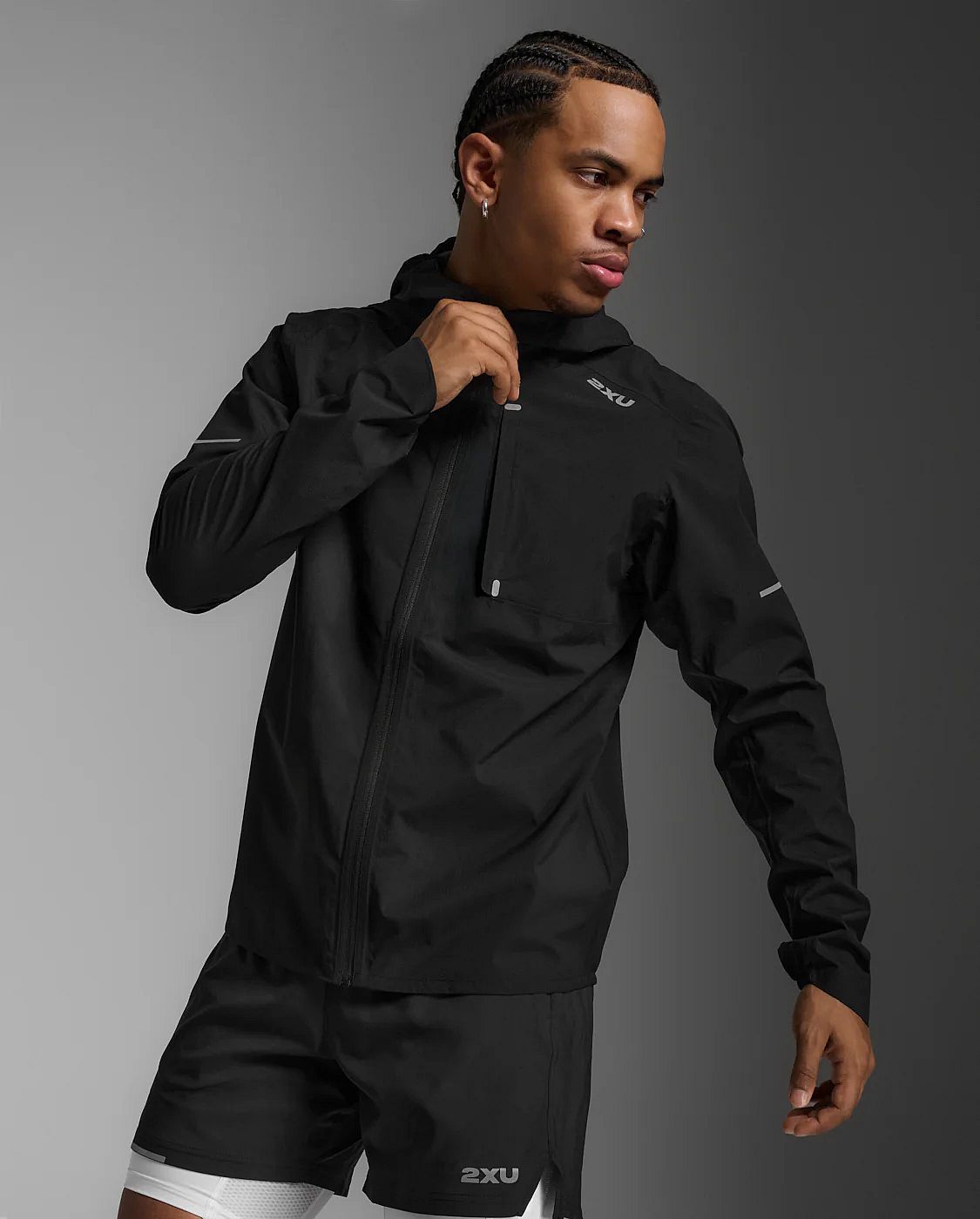 113606-2XU-Ignition-Shield-Jacket-BlackSilver-Reflective-Heren-afbeelding-7