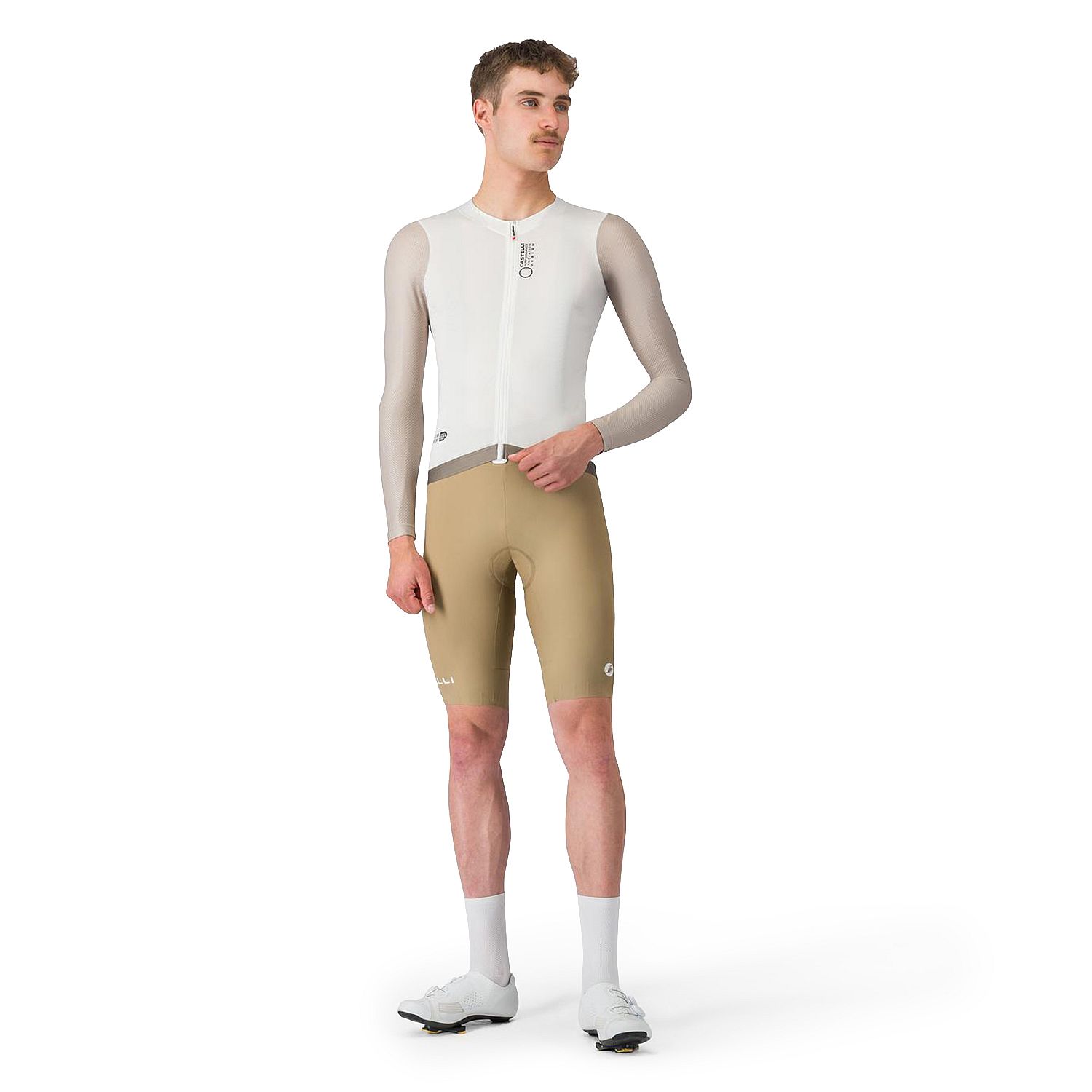 140622-Castelli-corretto-ls-jersey-ivoryclay-black-heren-afbeelding-1