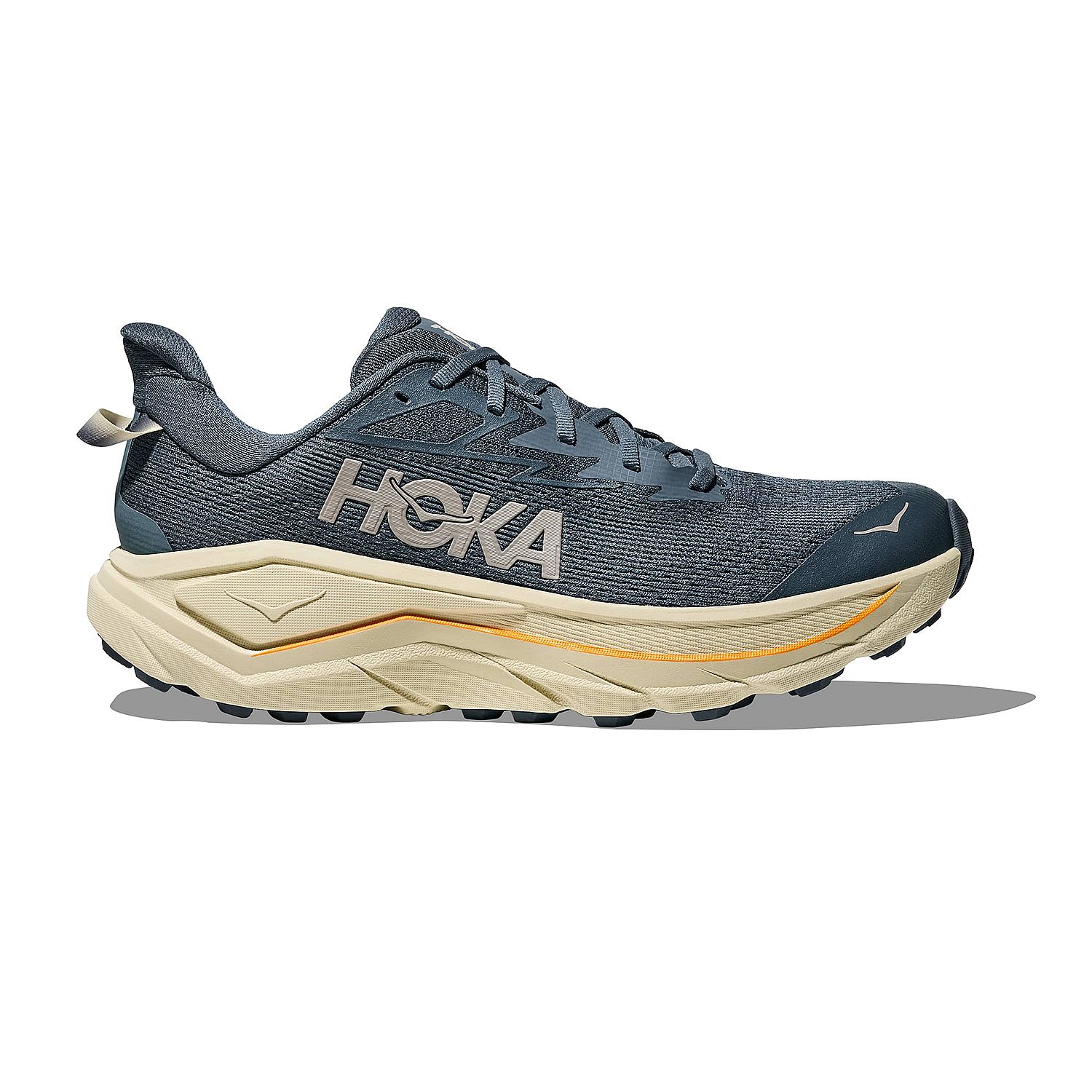 122813-Hoka-Challenger-8-hardloopschoenen-Faded-NavyPampass-Grass-heren-afbeelding-1