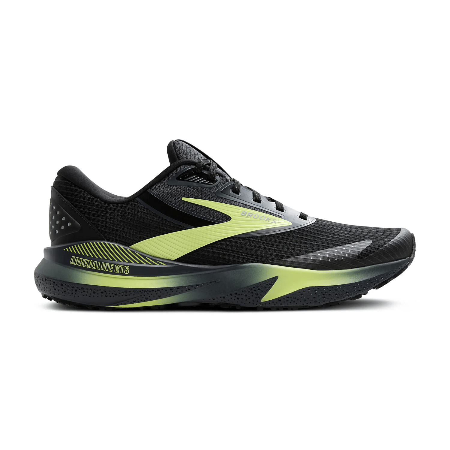 109737-Brooks-Adrenaline-GTS-24-weatherized-hardloopschoenen-blackebonynew-yellow-heren-afbeelding-1