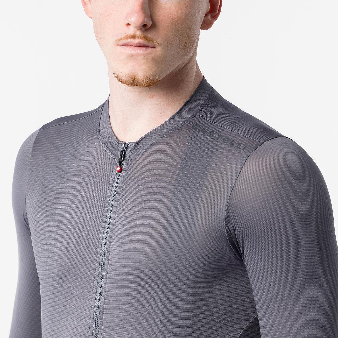 140704-Castelli-espresso-2-ls-jersey-smoky-gray-heren-afbeelding-2