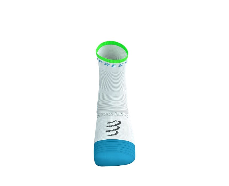 141182-Compressport-Pro-Marathon-V2-hardloopsokken-witblauw-afbeelding-2