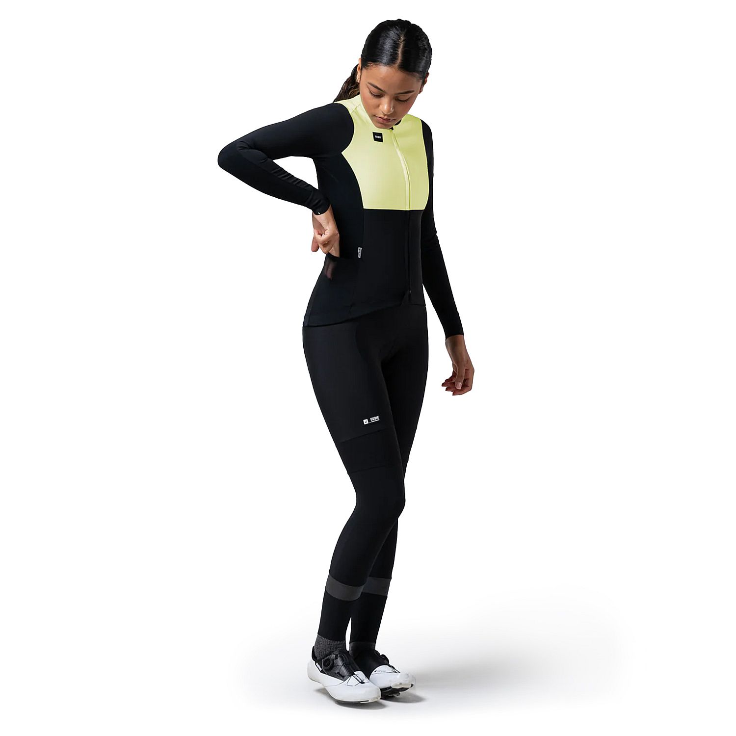 106613-Gobik-Mist-Blend-Shadow-Lime-fietsjas-dames-afbeelding-1