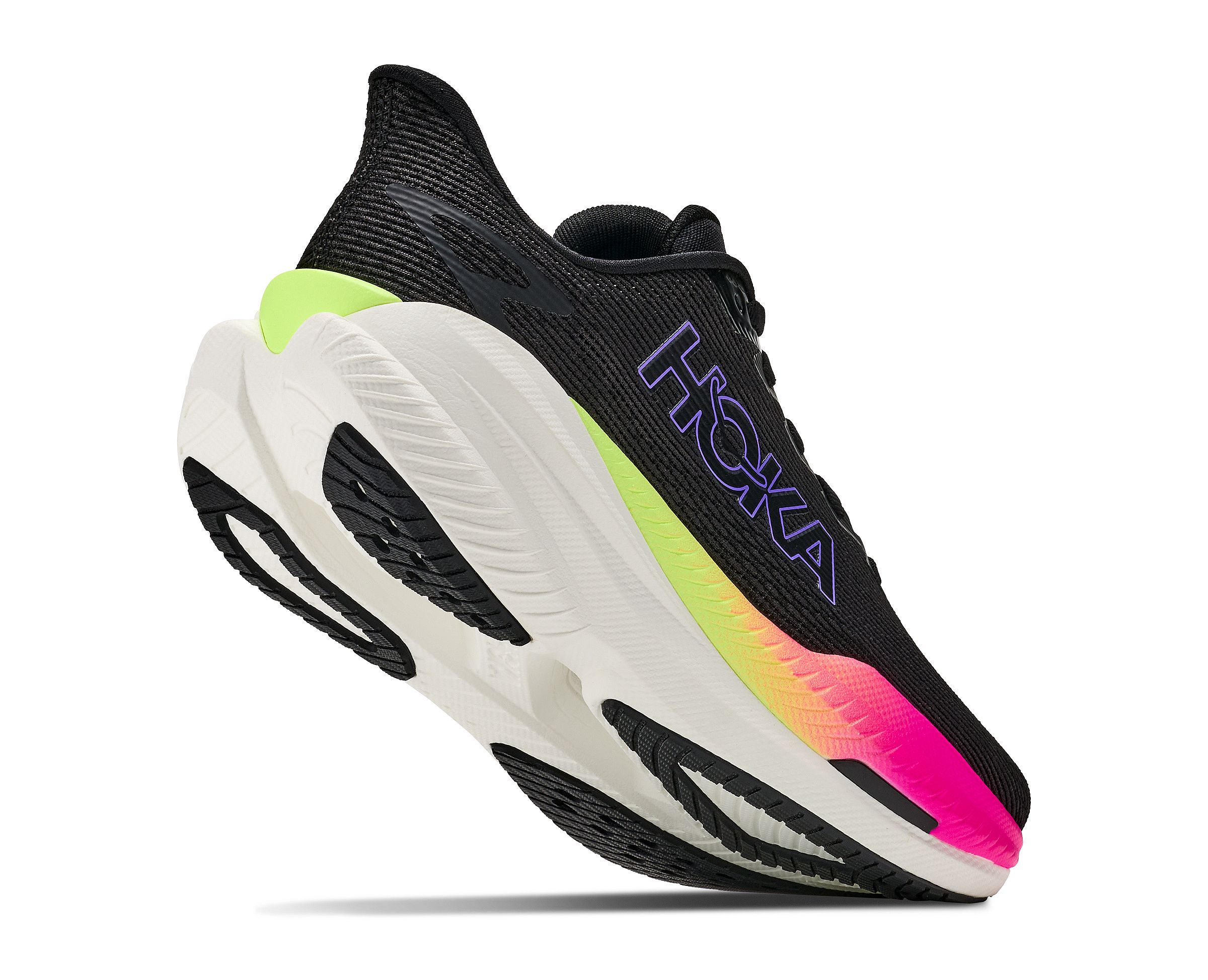 144761-Hoka-Mach-X-3-hardloopschoenen-blackneon-nebula-dames-afbeelding-4