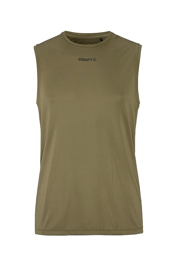 120137-Craft-ADV-Essence-2-hardloopshirt-mouwloos-groen-heren-afbeelding-1