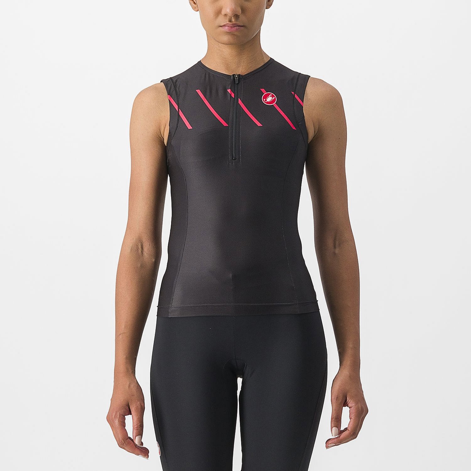 8622095-181-Castelli-Free-2-W-tri-singlet-zwartrood-dames-afbeelding-1
