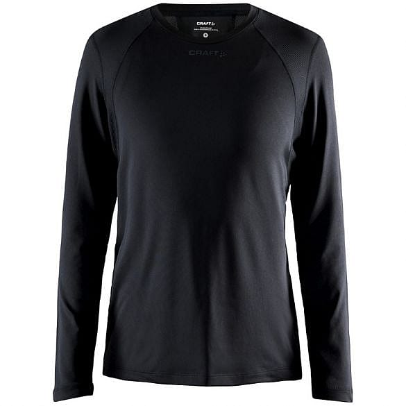 67847-Craft-Essence-slim-hardloopshirt-LS-zwart-dames-afbeelding-1