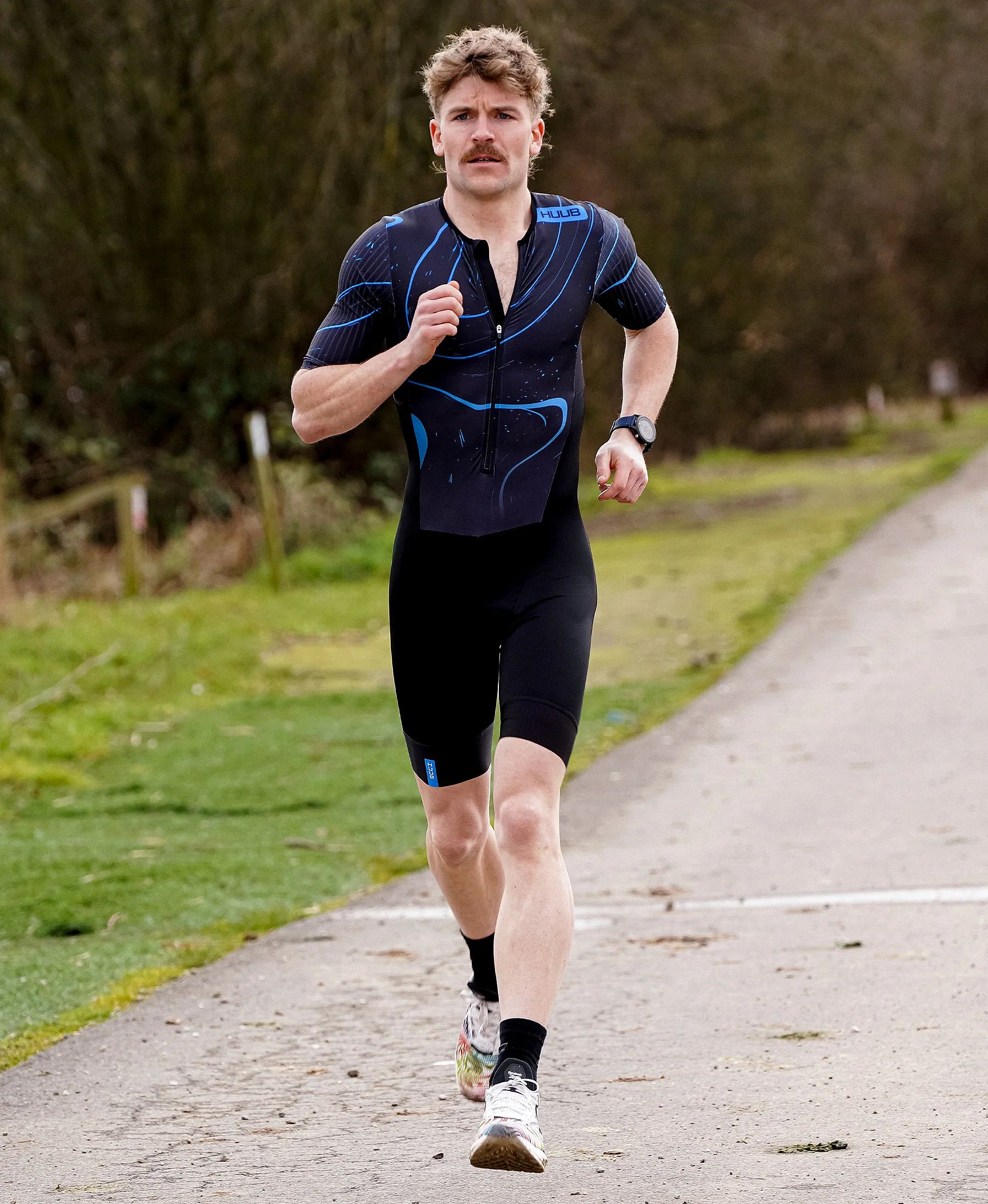 144273-Huub-Core-Aero-trisuit-blue-slick-heren-afbeelding-2
