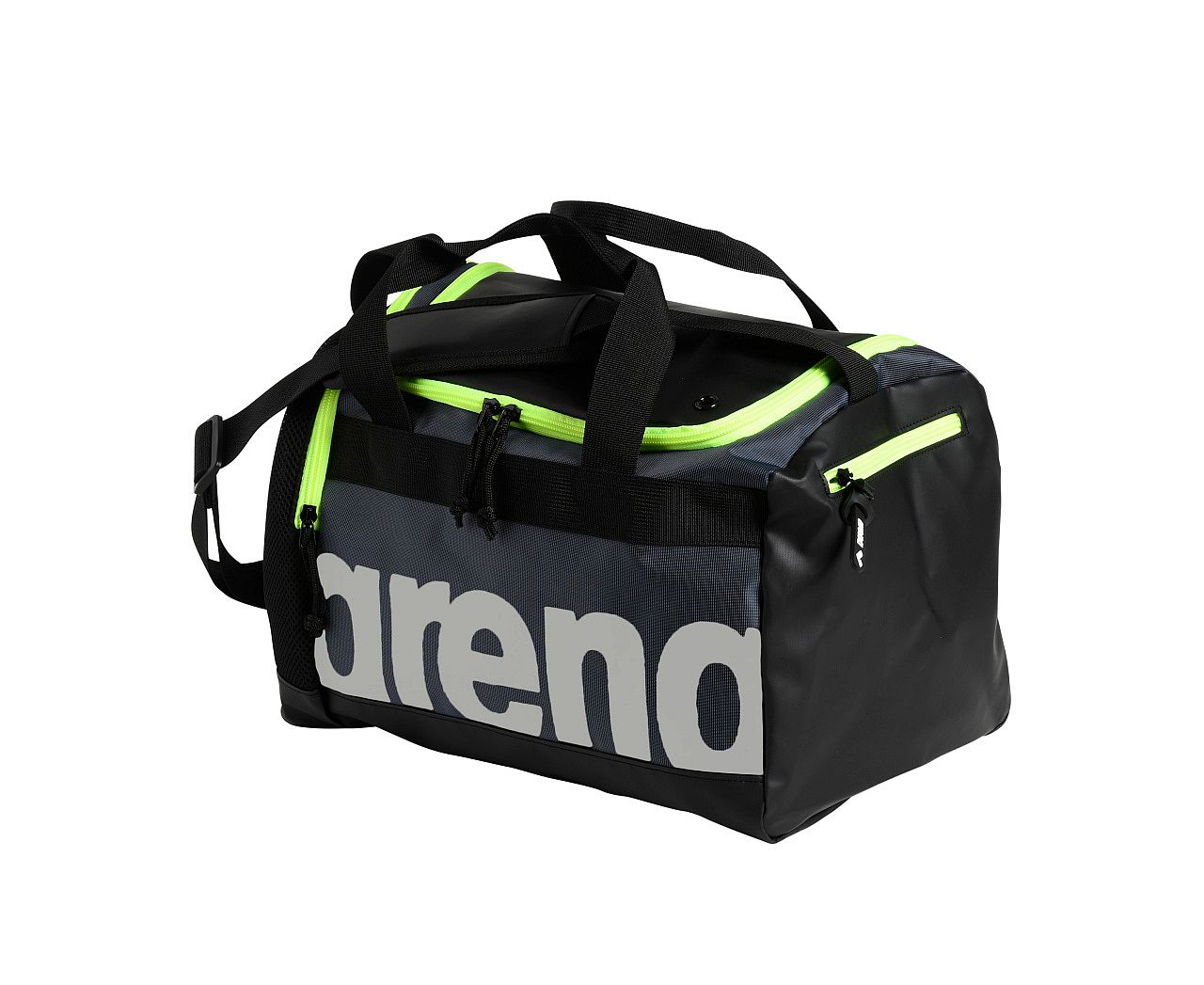 83624-Arena-Spiky-3-Duffle-25L-zwemtas-donkerblauwgeel-afbeelding-2