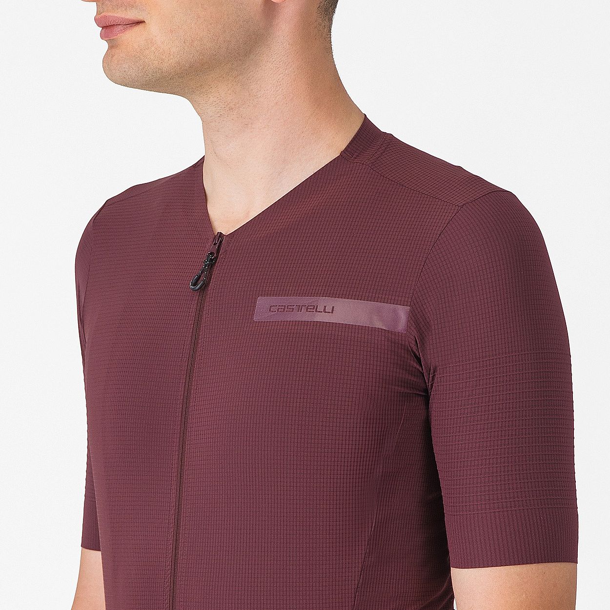 114968-Castelli-Premio-evo-fietsshirt-korte-mouw-deep-bordeaux-heren-afbeelding-4