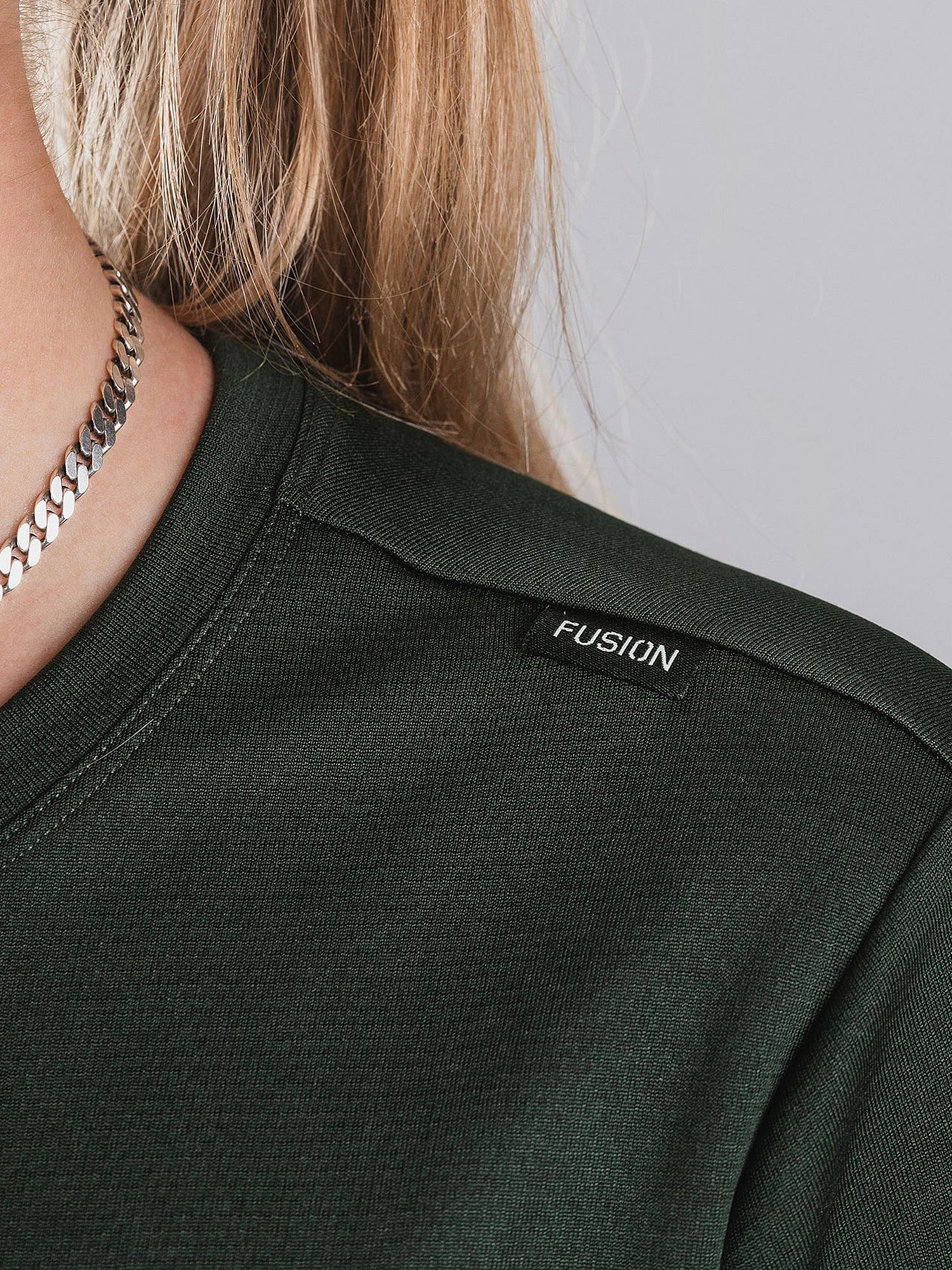 144522-Fusion-Tempo-Two-Run-T-shirt-dames-groen-afbeelding-4