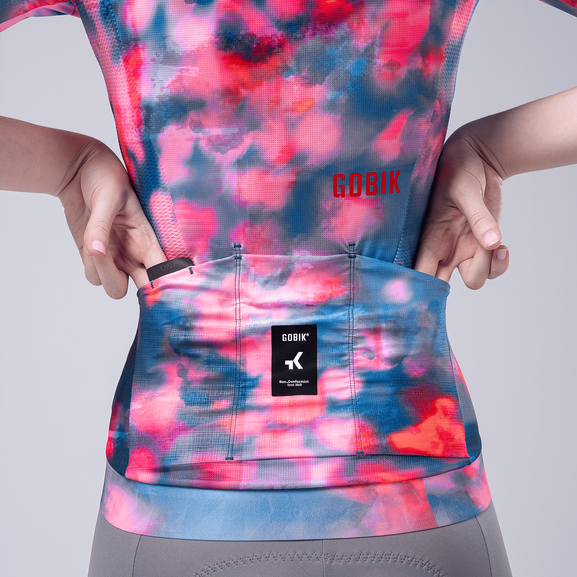 141492-Gobik-fietsshirt-korte-mouw-CX-pro-4.0-magnolia-unisex-afbeelding-2