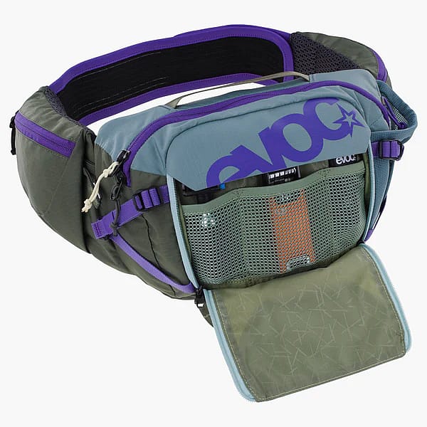 123469-Evoc-Hip-Pack-Pro-3L--15L-Hydration-Bladder-heuptas-SteelVioletOlive-afbeelding-4