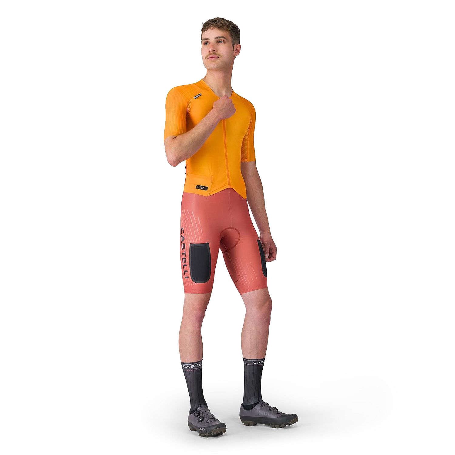 140897-Castelli-unlimited-speedsuit-vivid-orangehot-sauce-black-heren-afbeelding-1