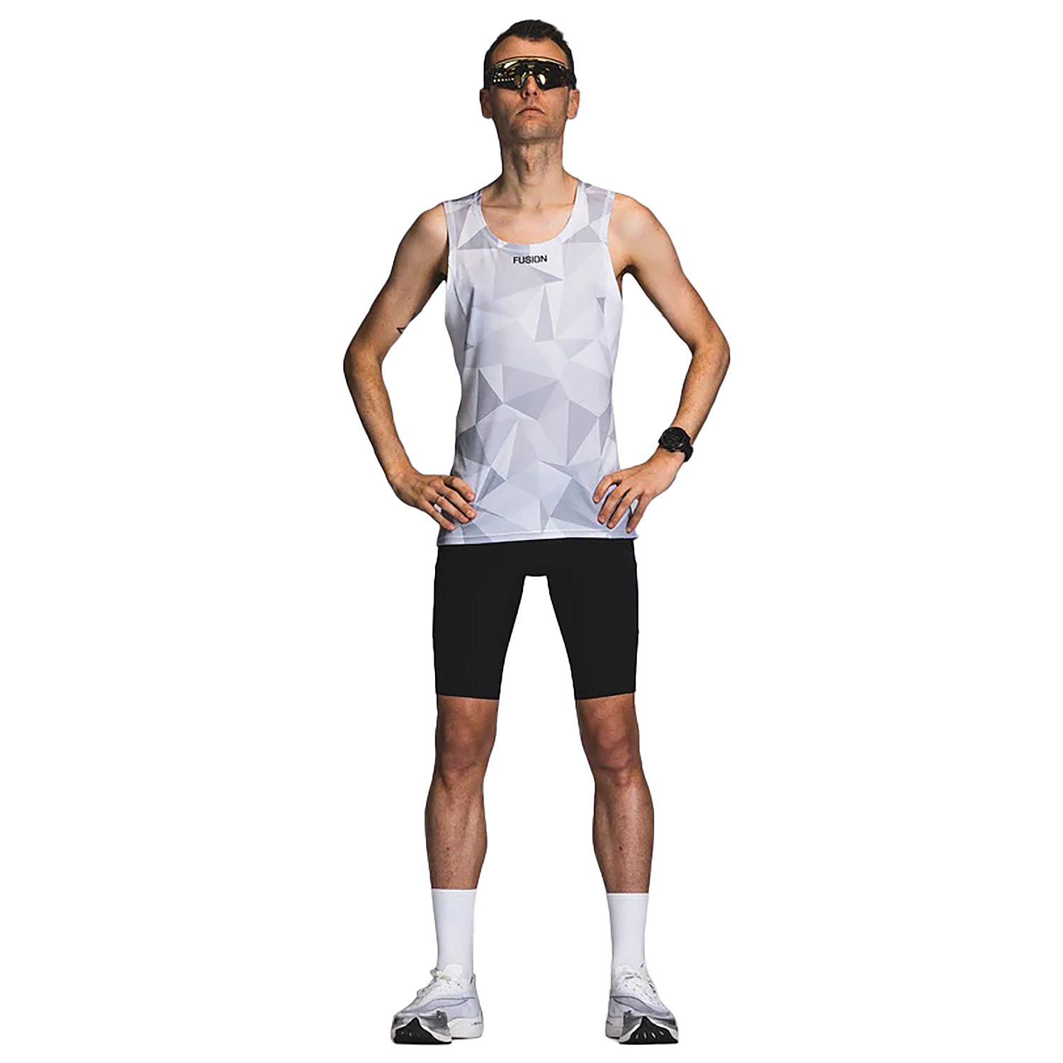 89623-Fusion-Tempo-Run-Singlet-witgrijs-heren-afbeelding-1