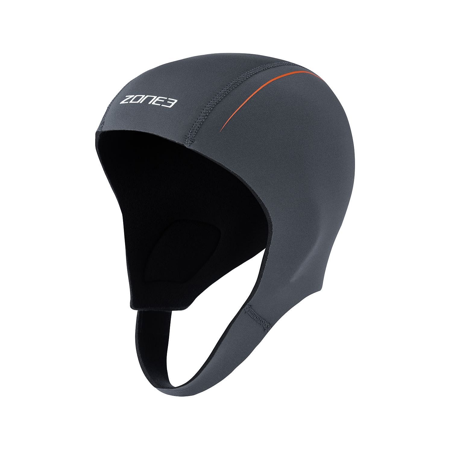 NA25UAFSC104-Zone3-Active-Flex-swim-cap-grijsoranje-unisex-afbeelding-1