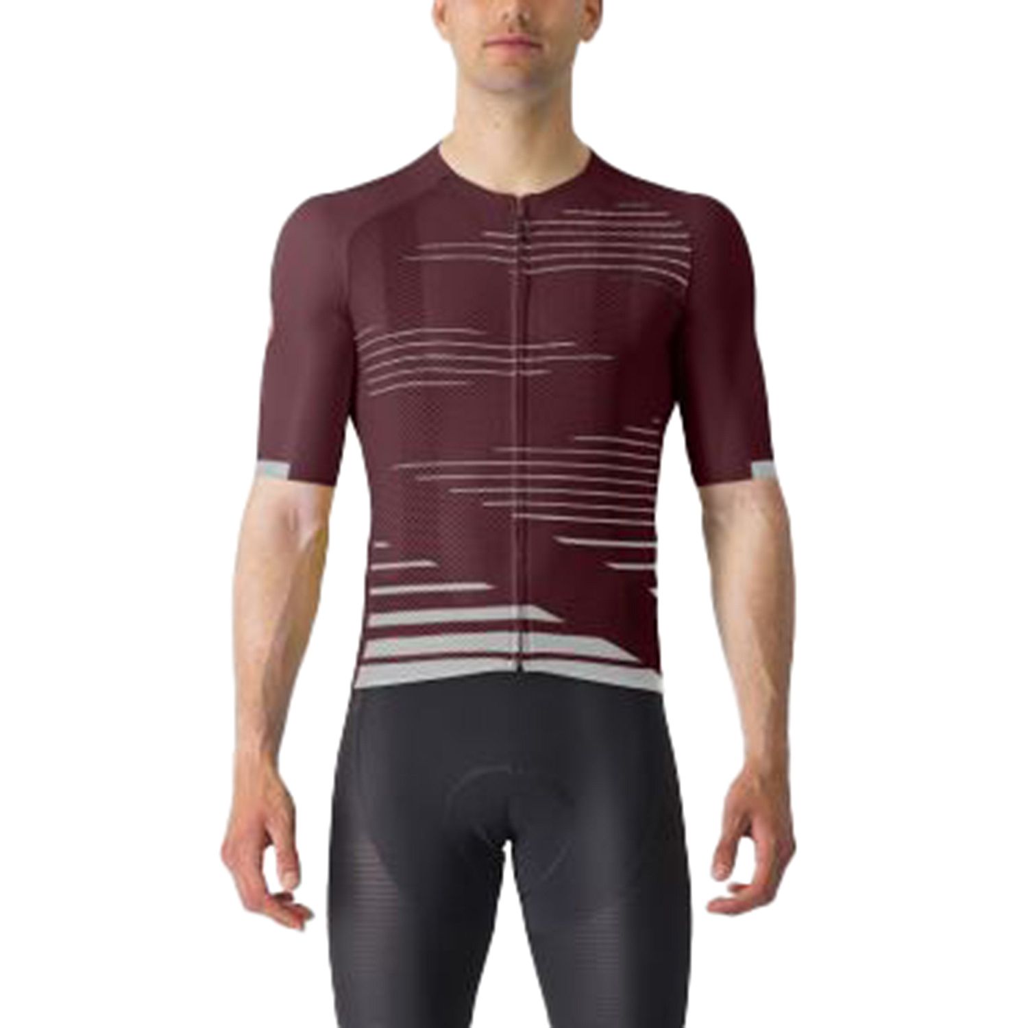 98352-Castelli-Climbers-4.0-korte-mouw-fietsshirt-roodgrijs-heren-afbeelding-1