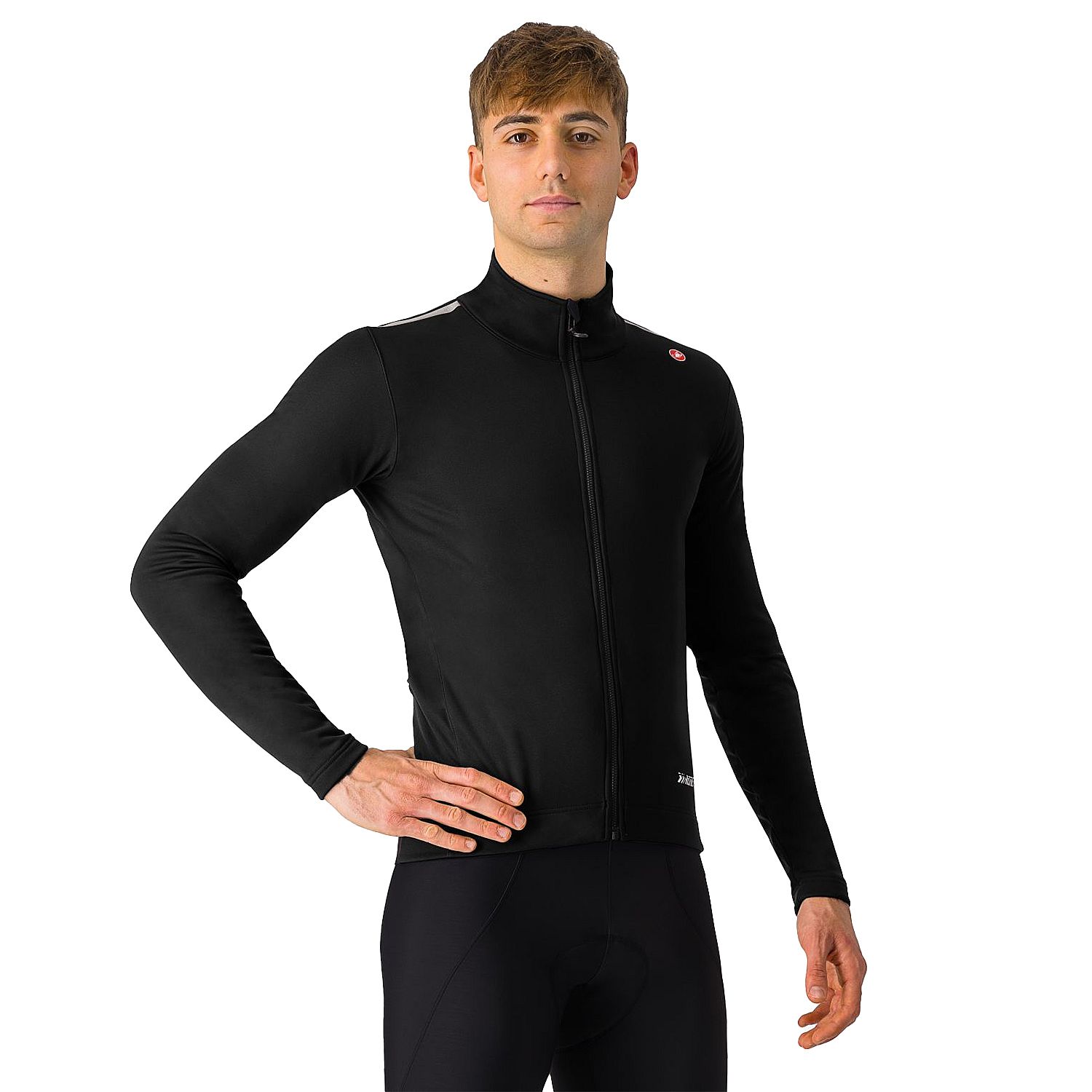 103424-Castelli-Espresso-air-jacket-lange-mouw-light-black-heren-afbeelding-1