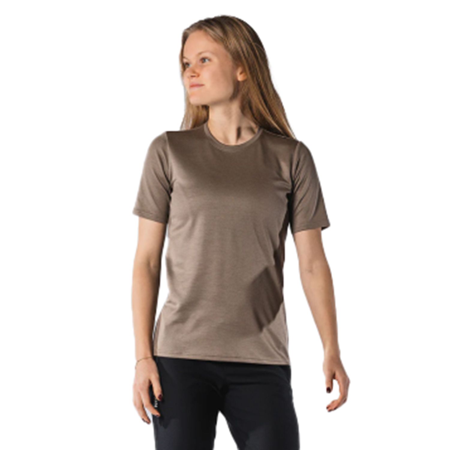 102343-Fusion-Technical-Merino-150-T-Shirt-beige-dames-afbeelding-1