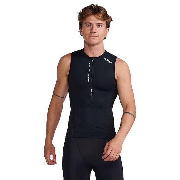 76085-2XU-Aero-Tri-singlet-mouwloos-zwart-heren-afbeelding-1