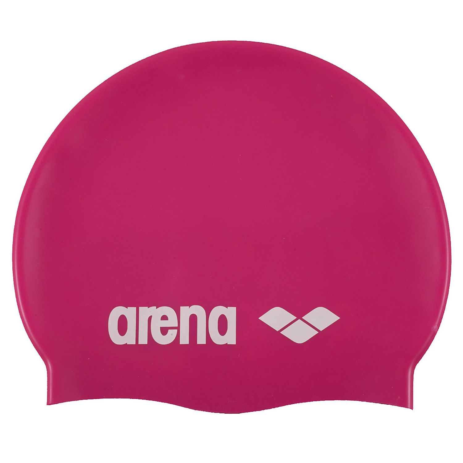 105285-Arena-Classic-Silicone-swimcap-fuchsiawhite-afbeelding-1