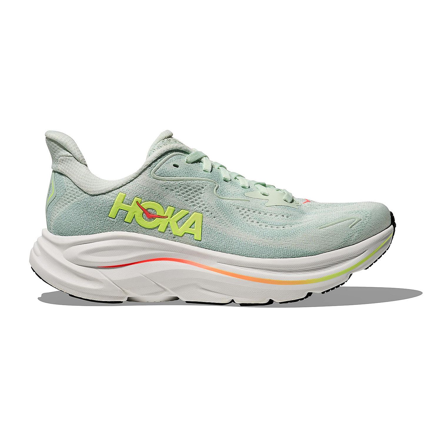 144313-Hoka-Clifton-10-hardloopschoenen-Sea-GlassNeon-Flame-dames-afbeelding-1