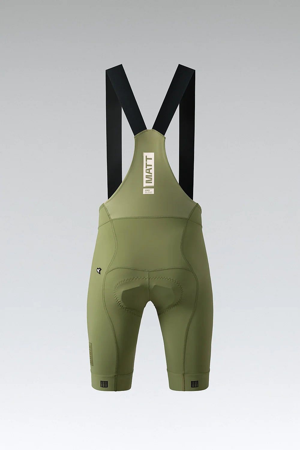 115557-Gobik-Matt-2.0-bibshort-olive-green-heren-afbeelding-2
