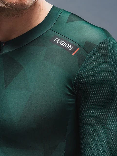 143658-Fusion-TEMPO-TWO-trisuit-korte-mouw-race-green-unisex-afbeelding-3