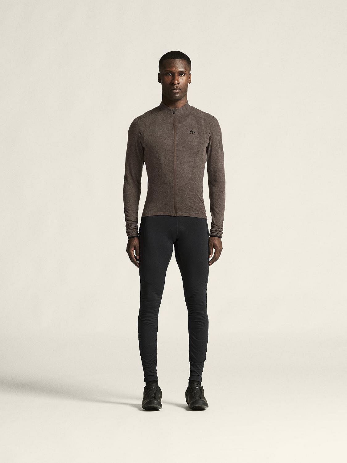 119675-Craft-Core-Bike-Essence-Wool-Jersey-lange-mouw-bruin-heren-afbeelding-2