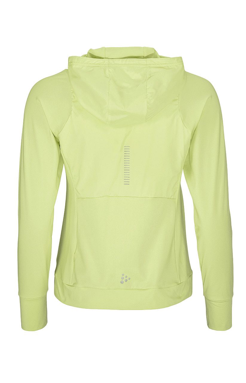 114915-Craft-ADV-Essence-Jersey-Hoodie-Jas-2-geel-dames-afbeelding-2