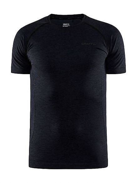 1911678-B999000-Craft-Core-Dry-Active-Comfort-korte-mouw-ondershirt-zwart-heren-afbeelding-1